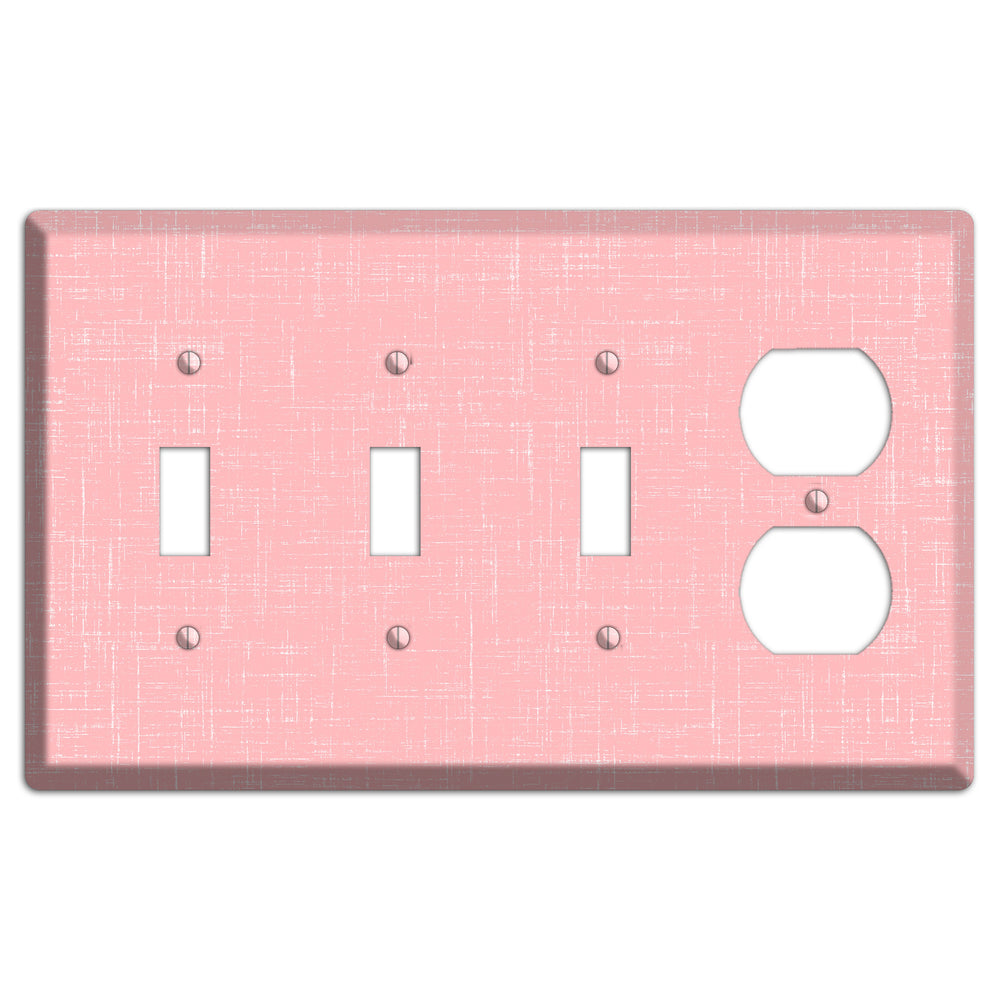 Amber Soft Coral 3 Toggle / Duplex Wallplate