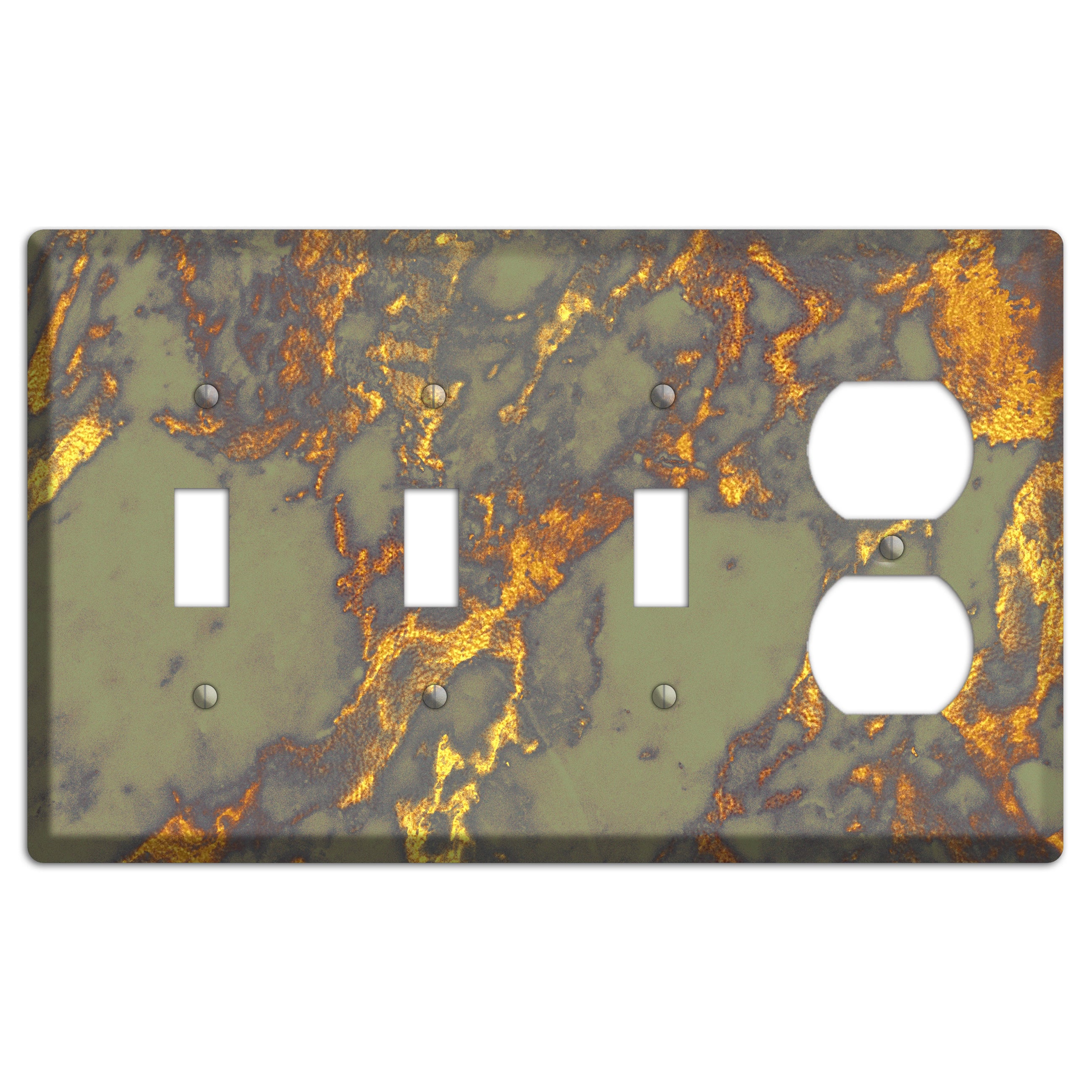 Gurkha Marble 3 Toggle / Duplex Wallplate