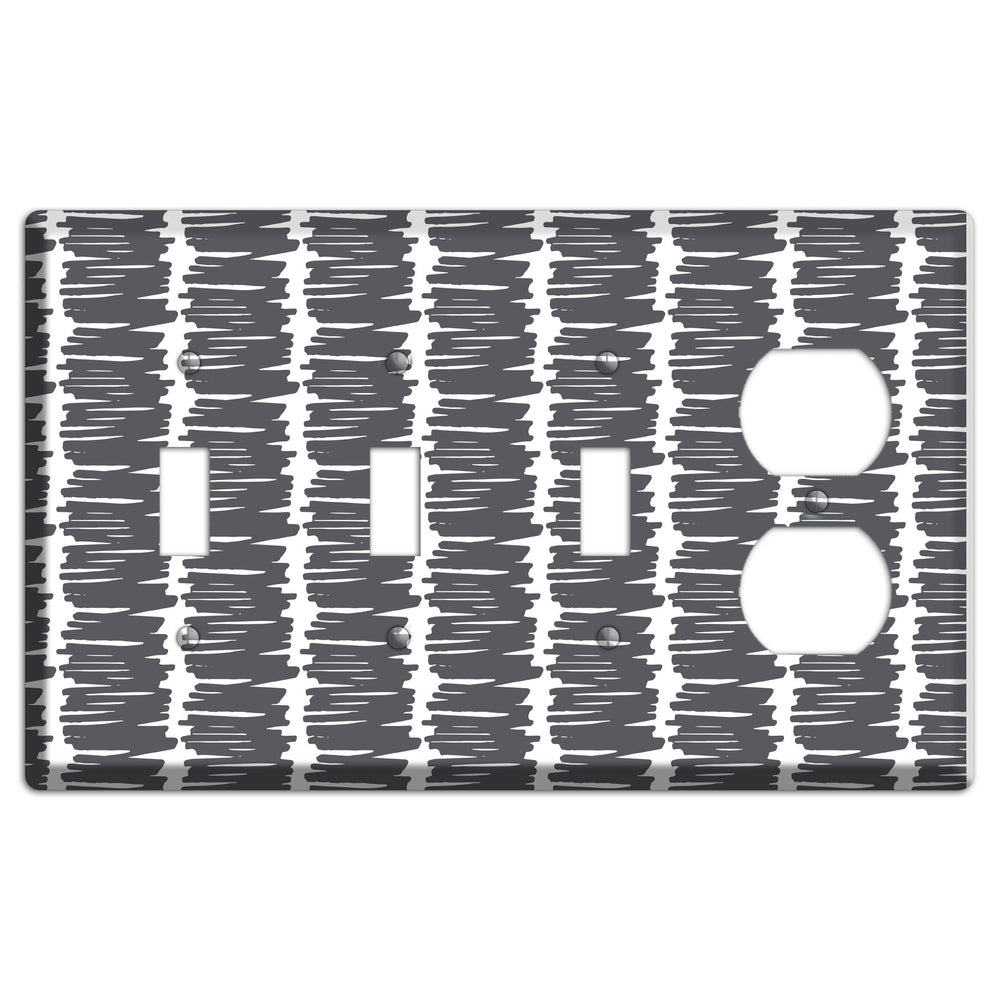Abstract 20 3 Toggle / Duplex Wallplate