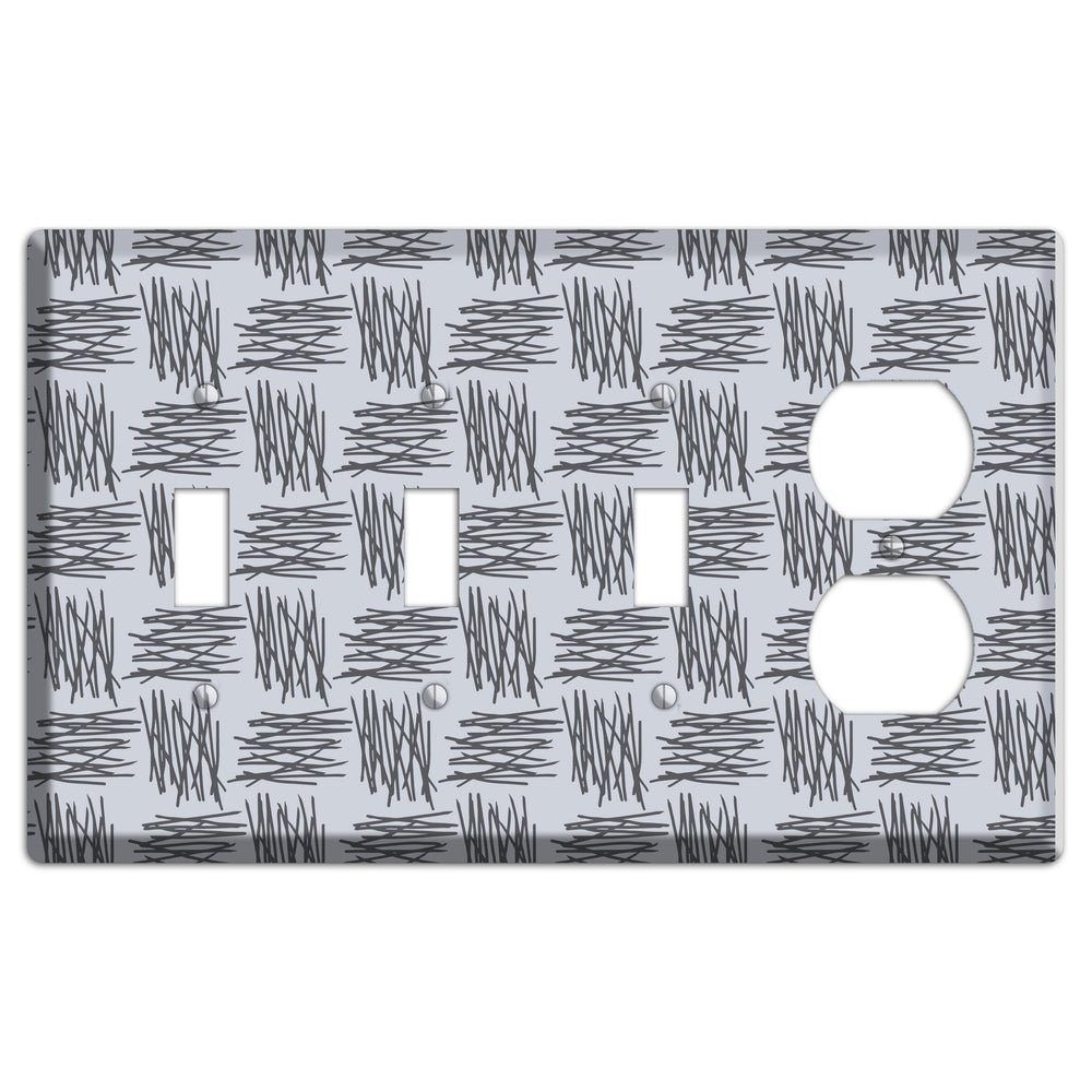 Abstract 10 3 Toggle / Duplex Wallplate