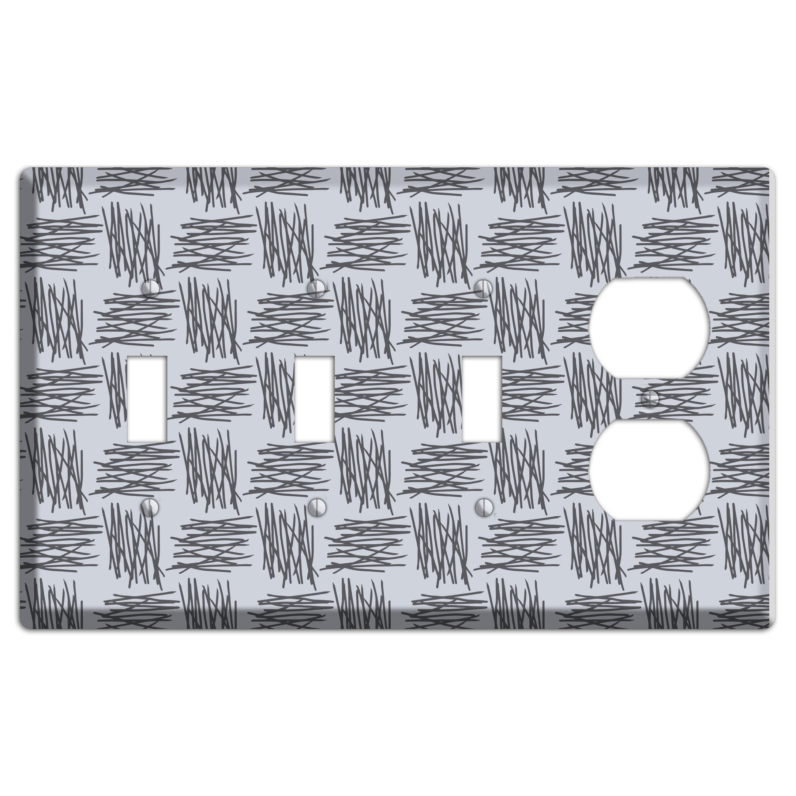 Abstract 10 3 Toggle / Duplex Wallplate