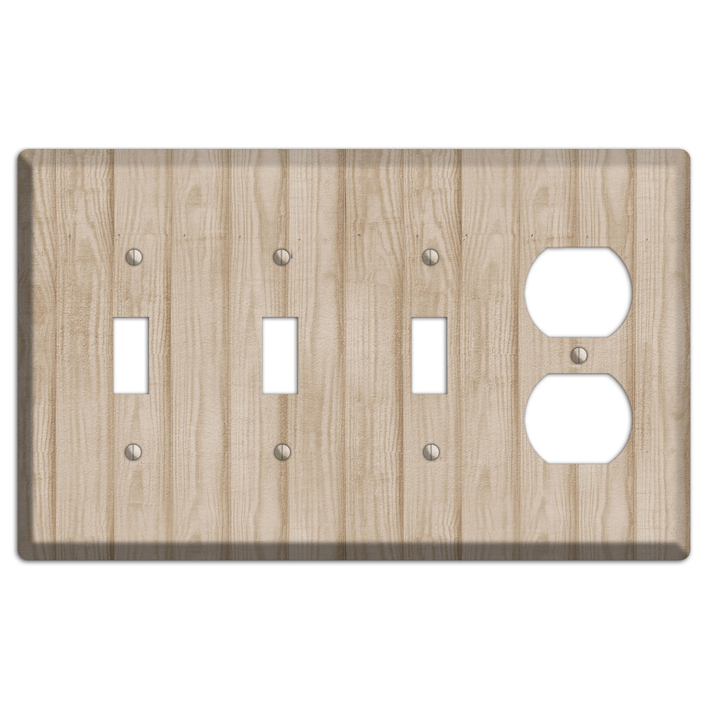 Indian Khaki Neutral Texture 3 Toggle / Duplex Wallplate