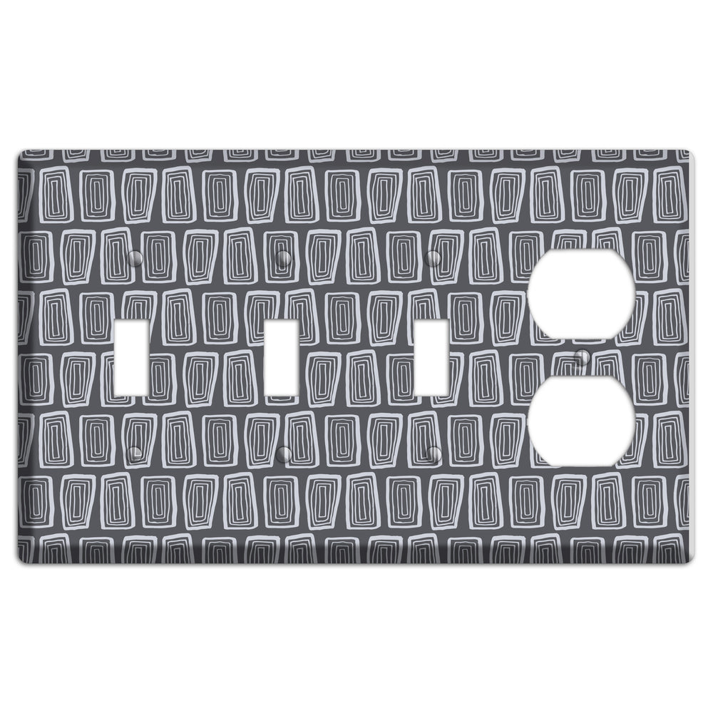 Abstract 1 3 Toggle / Duplex Wallplate