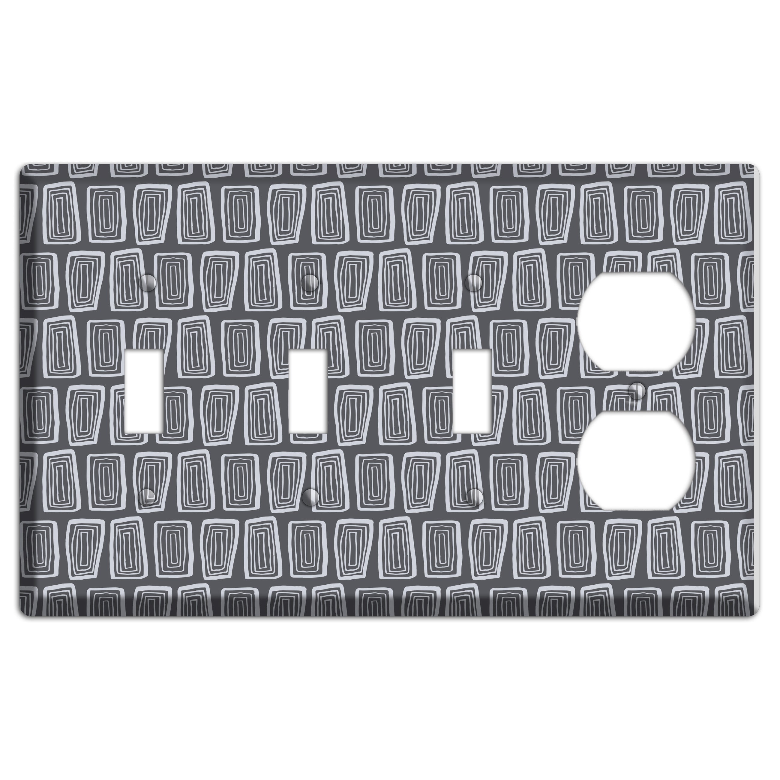 Abstract 1 3 Toggle / Duplex Wallplate
