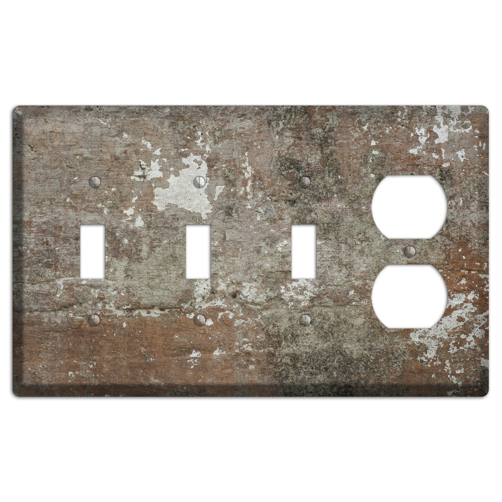 Old Concrete 11 3 Toggle / Duplex Wallplate