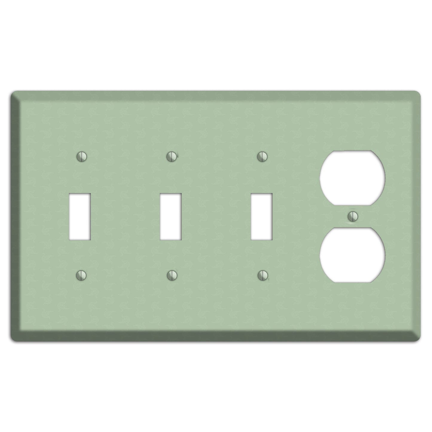 Sage Tiny Cartouche 3 Toggle / Duplex Wallplate