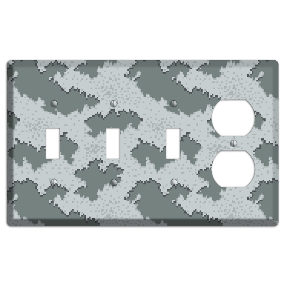 Marpat Winter Camo 3 Toggle / Duplex Wallplate