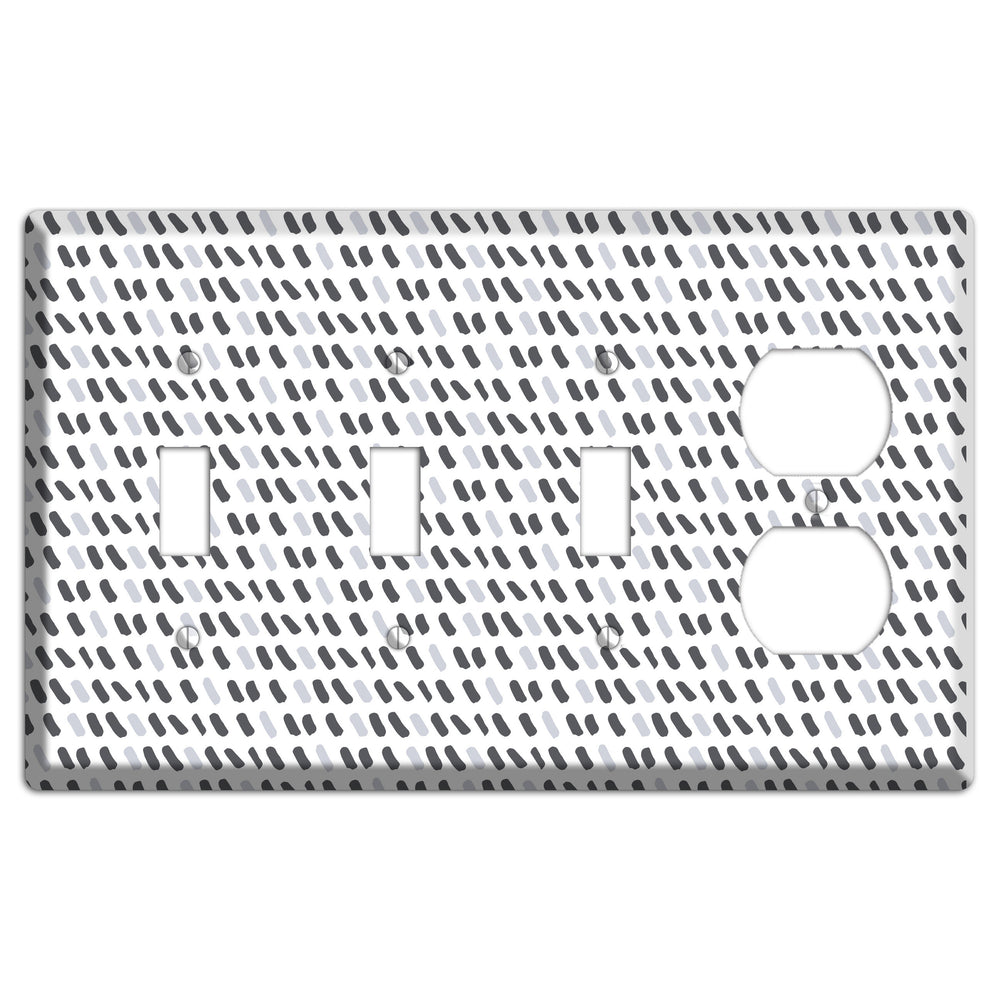 Abstract 7 3 Toggle / Duplex Wallplate