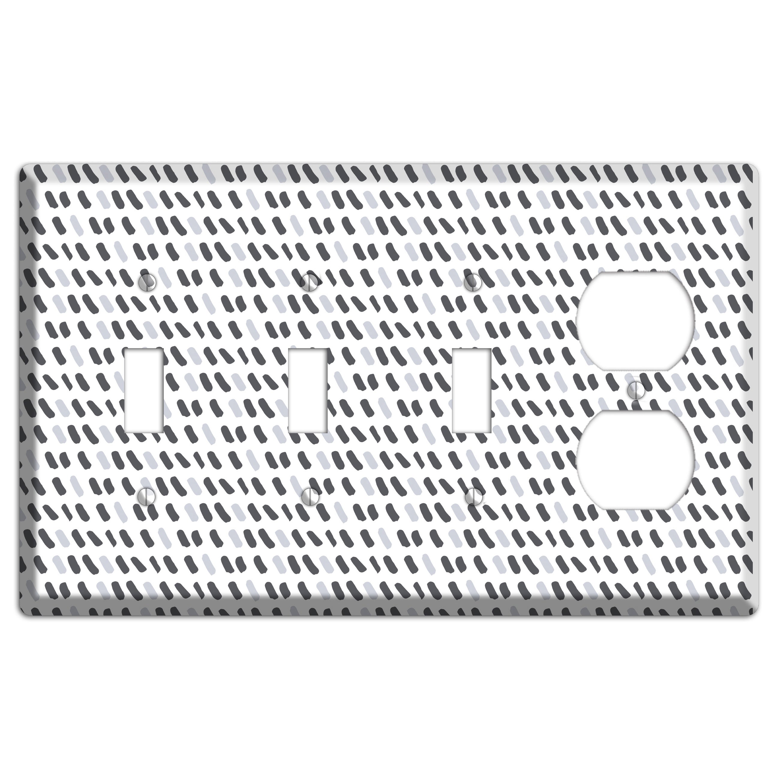 Abstract 7 3 Toggle / Duplex Wallplate