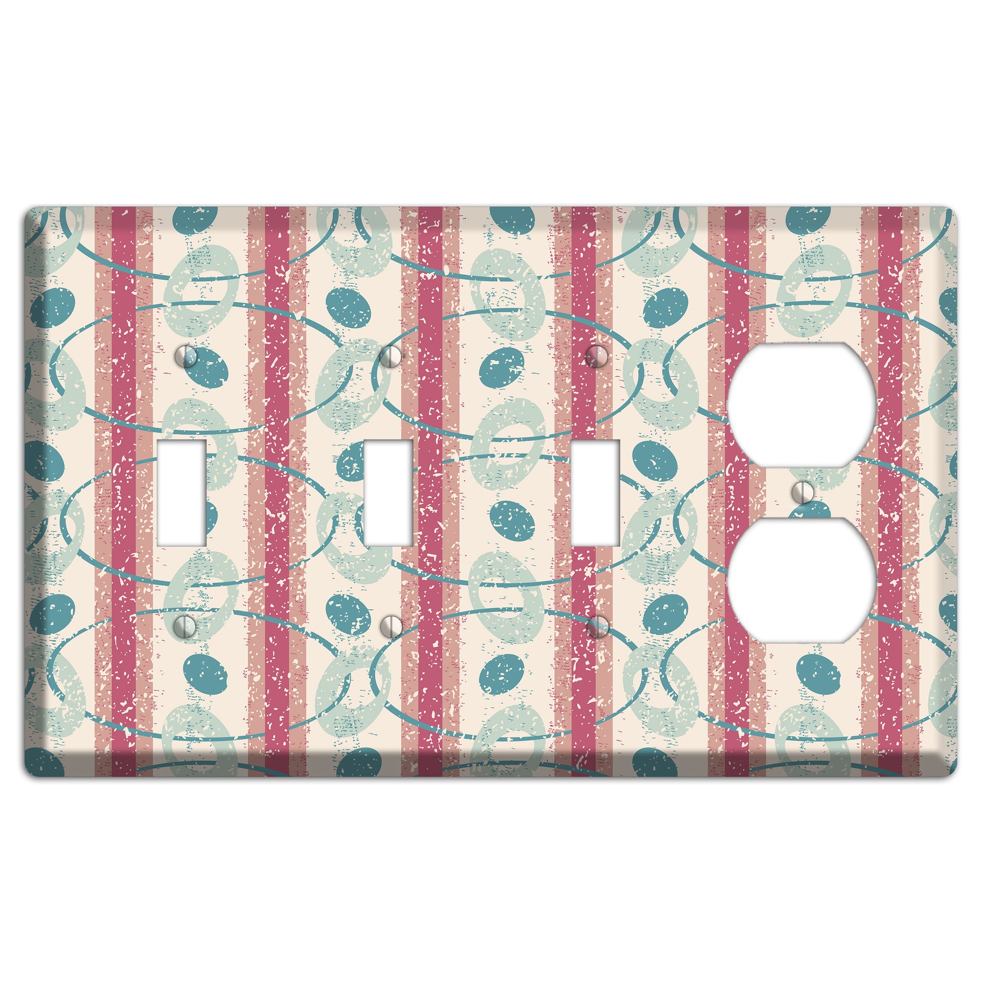 Bubble Gum 3 Toggle / Duplex Wallplate