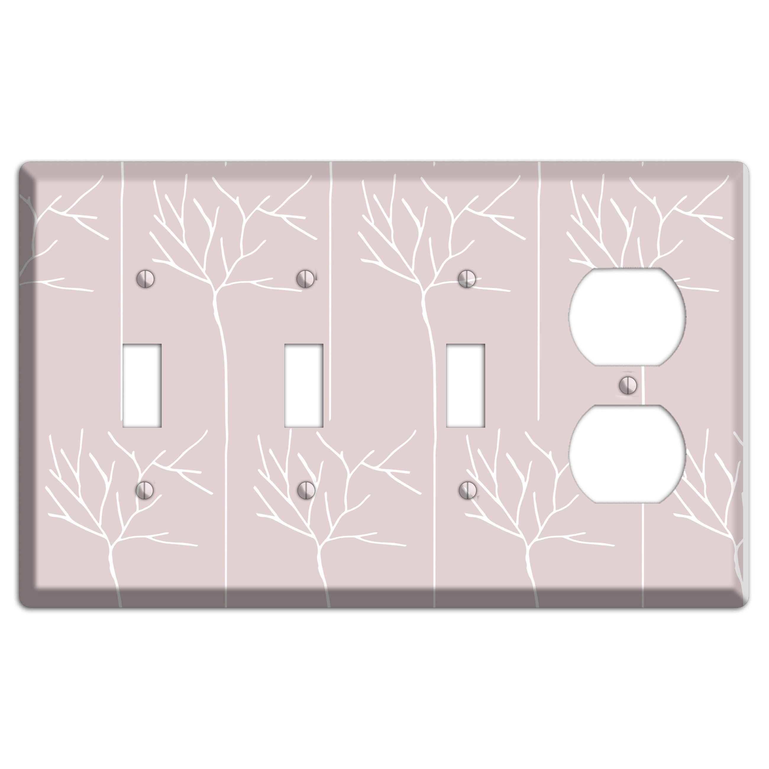 Abstract 25 3 Toggle / Duplex Wallplate
