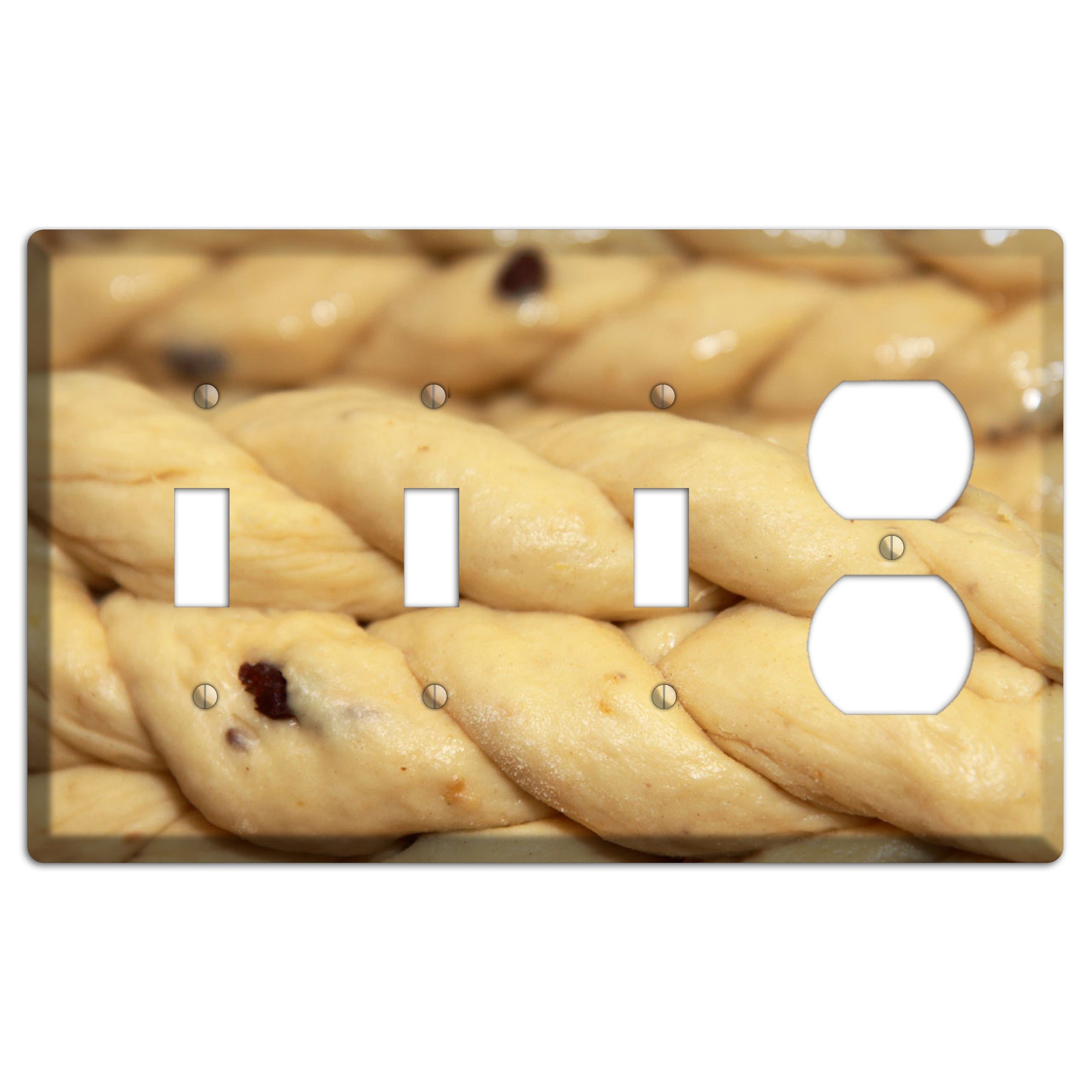 Dough 3 Toggle / Duplex Wallplate