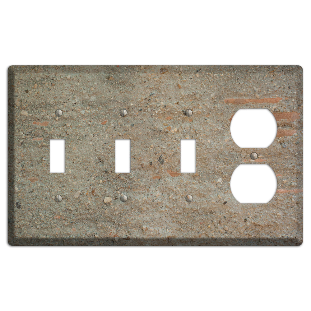 Plaster 1 3 Toggle / Duplex Wallplate