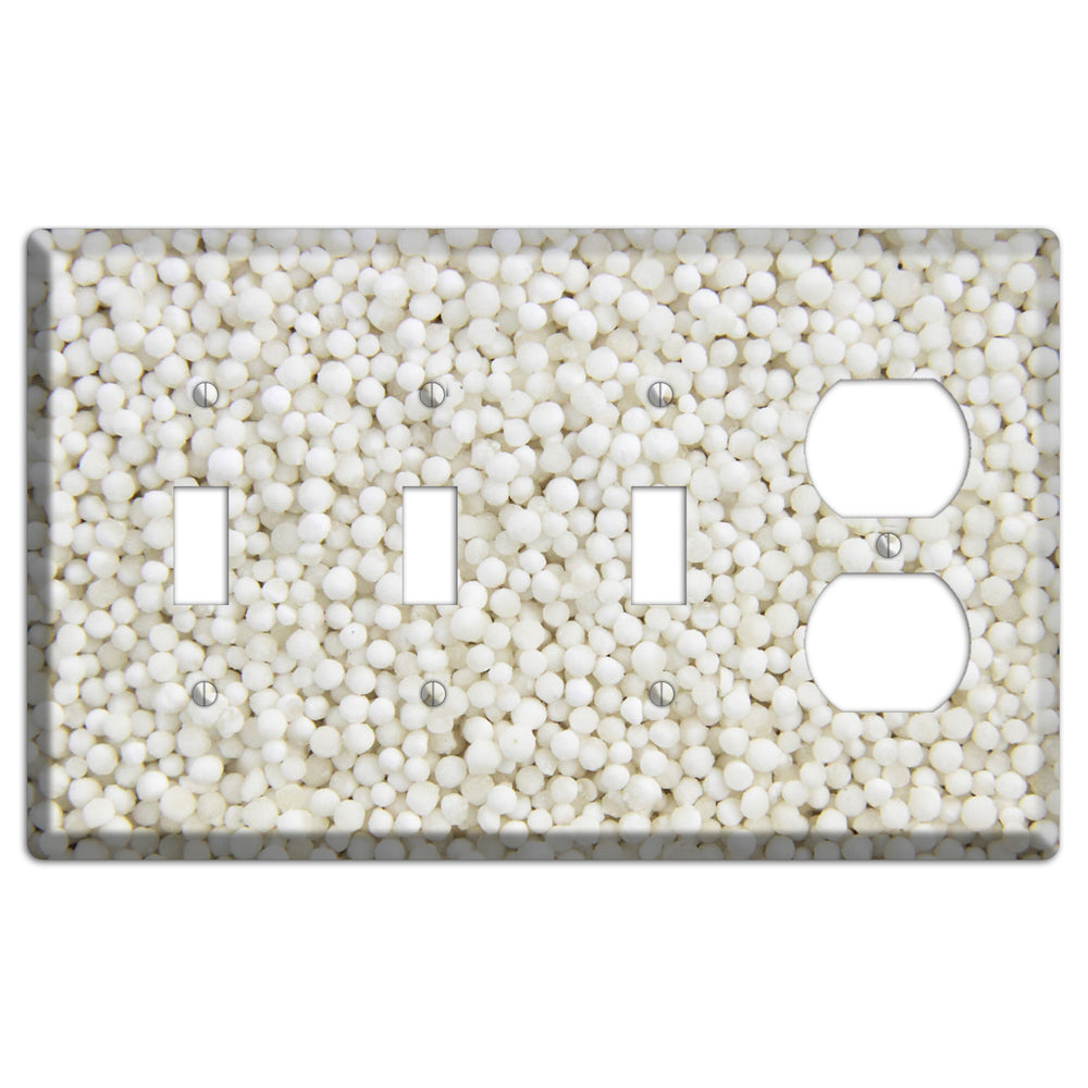 Tapioca 3 Toggle / Duplex Wallplate