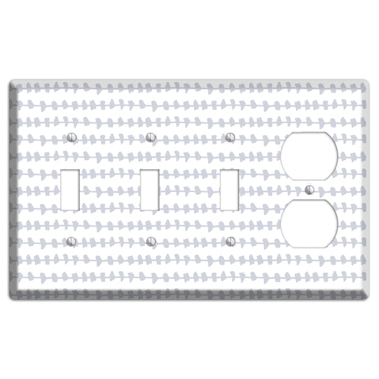 Abstract 17 3 Toggle / Duplex Wallplate
