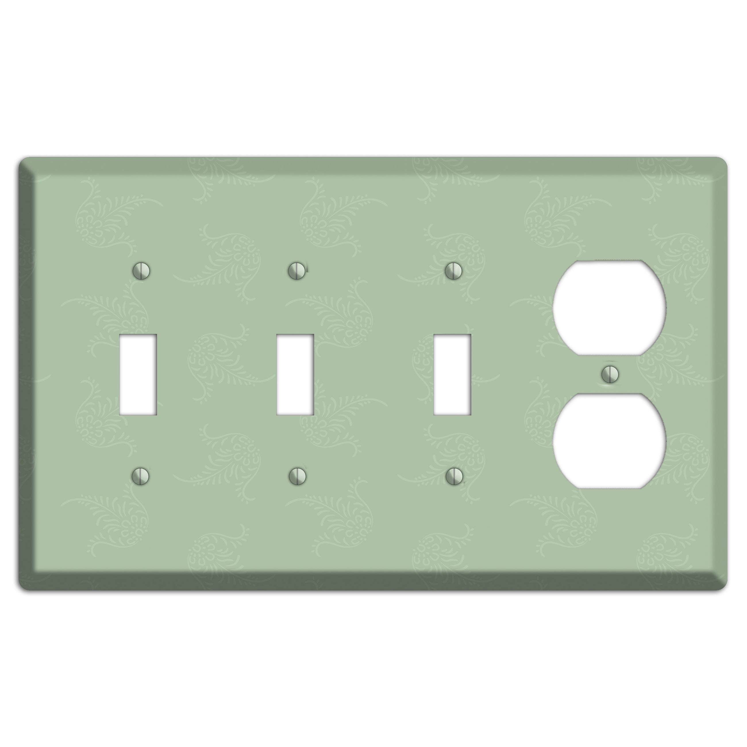 Sage Cartouche 3 Toggle / Duplex Wallplate