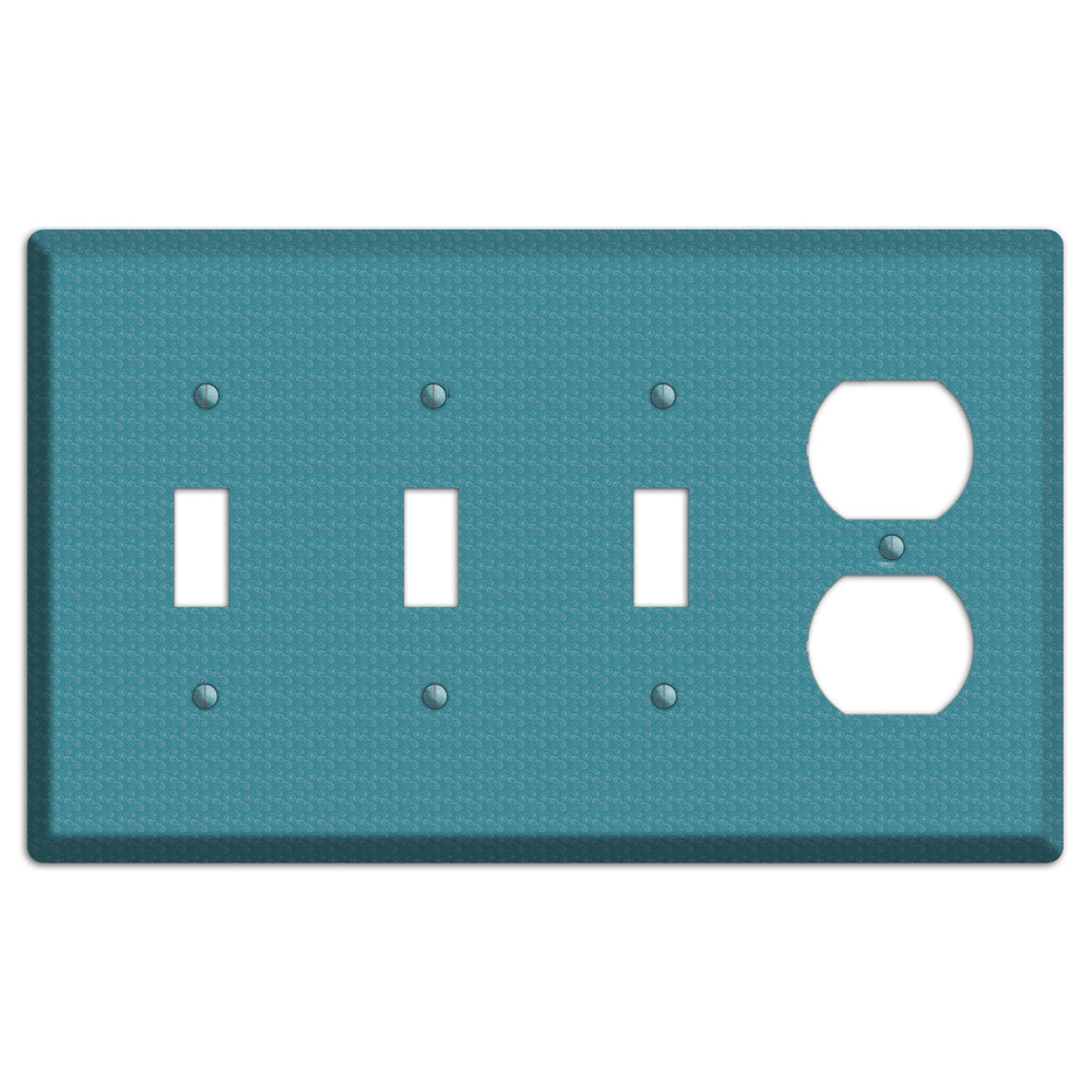 Jade Swirls 3 Toggle / Duplex Wallplate
