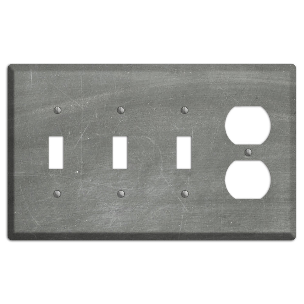 Chalk Green 3 Toggle / Duplex Wallplate