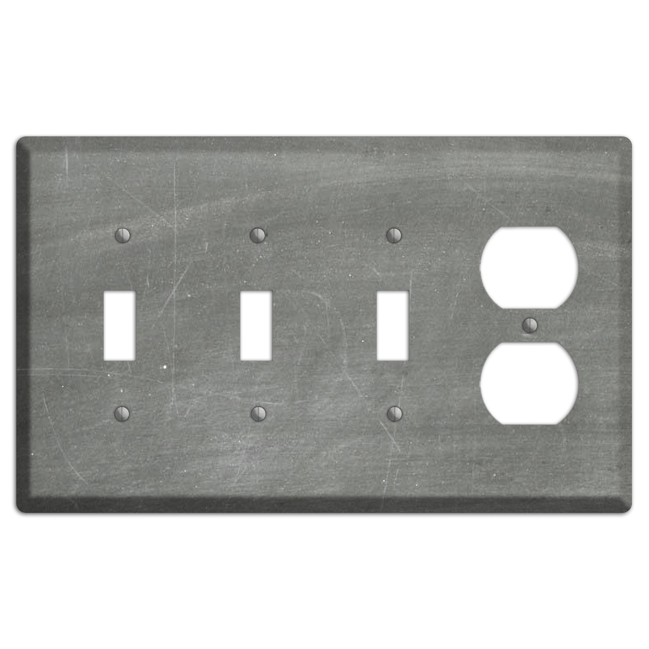 Chalk Green 3 Toggle / Duplex Wallplate