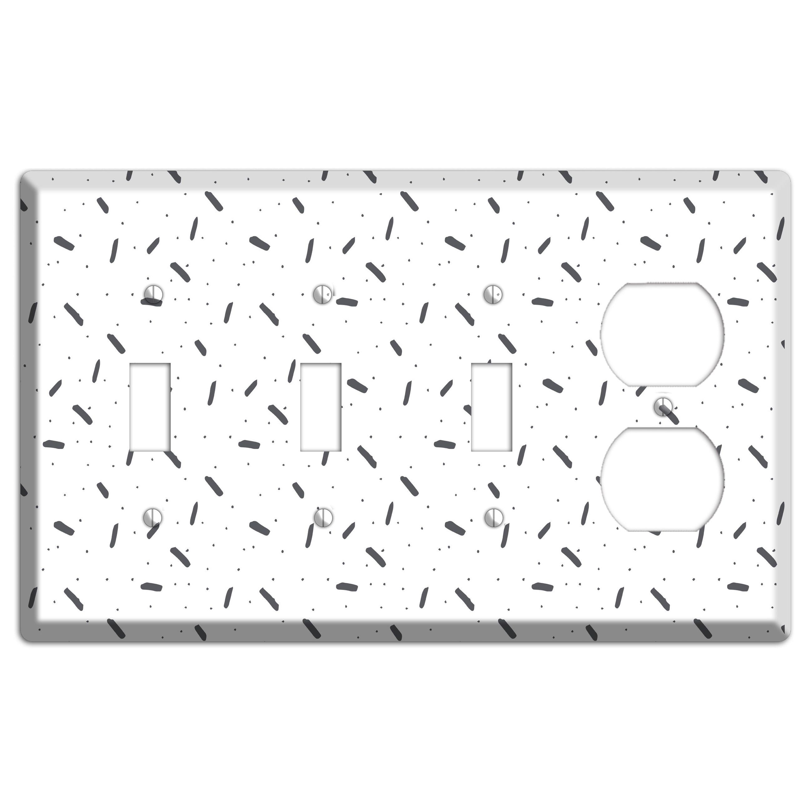 Abstract 13 3 Toggle / Duplex Wallplate