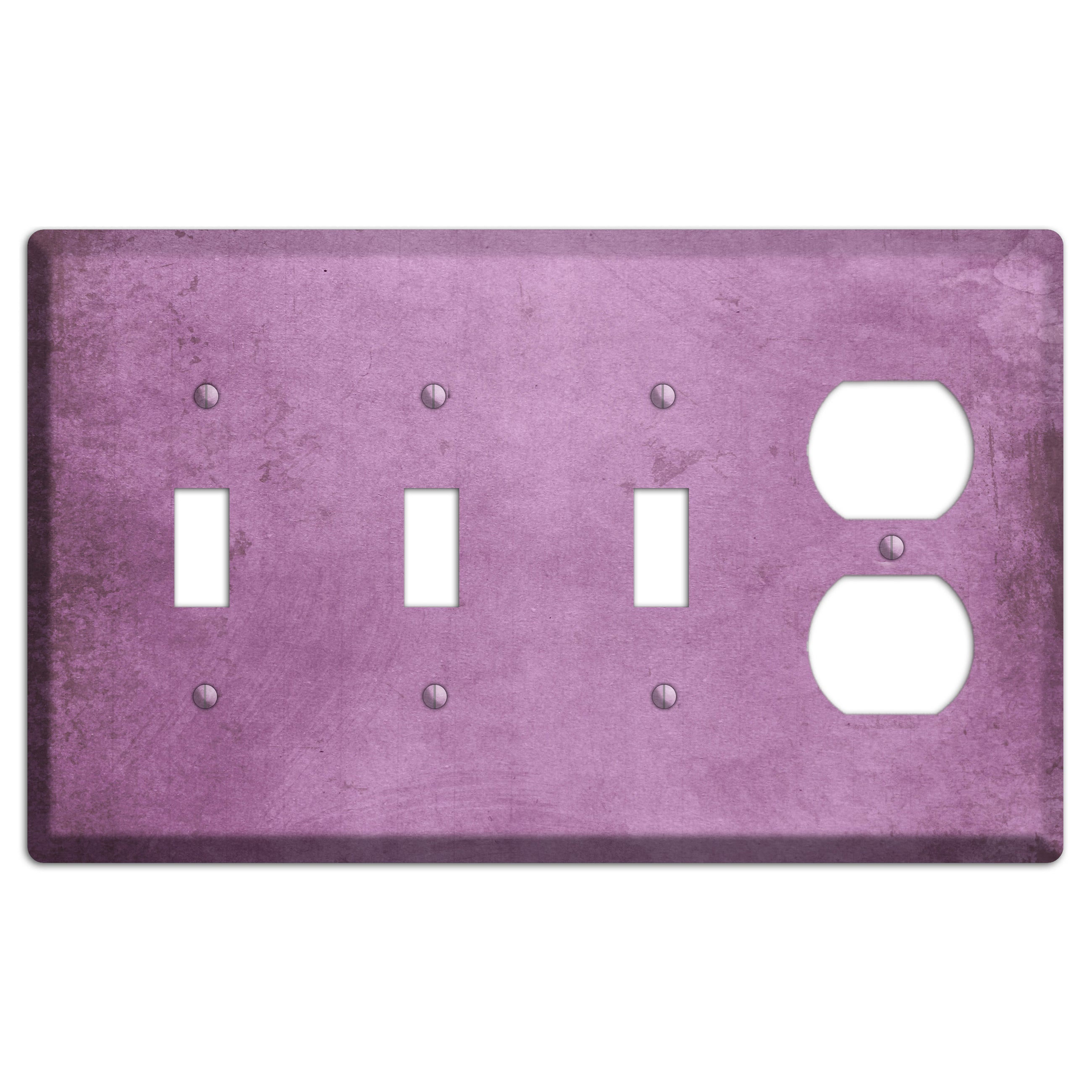 Bouquet Vintage Grunge 3 Toggle / Duplex Wallplate