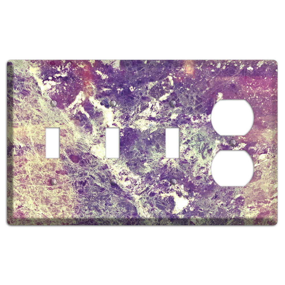 Mamba Marble 3 Toggle / Duplex Wallplate