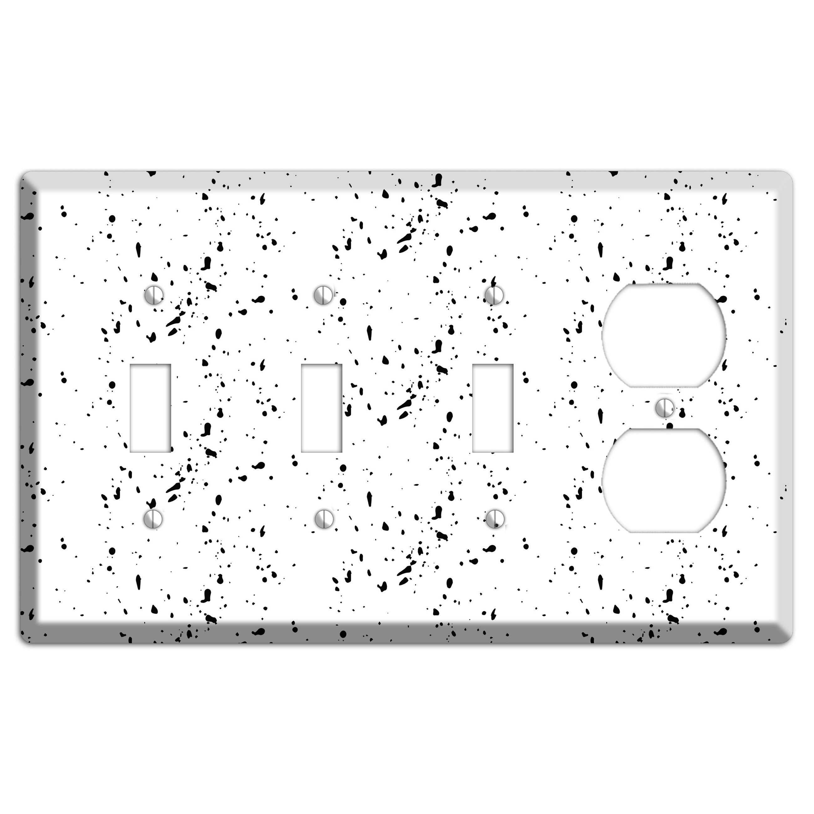 Ink Drops 2 3 Toggle / Duplex Wallplate