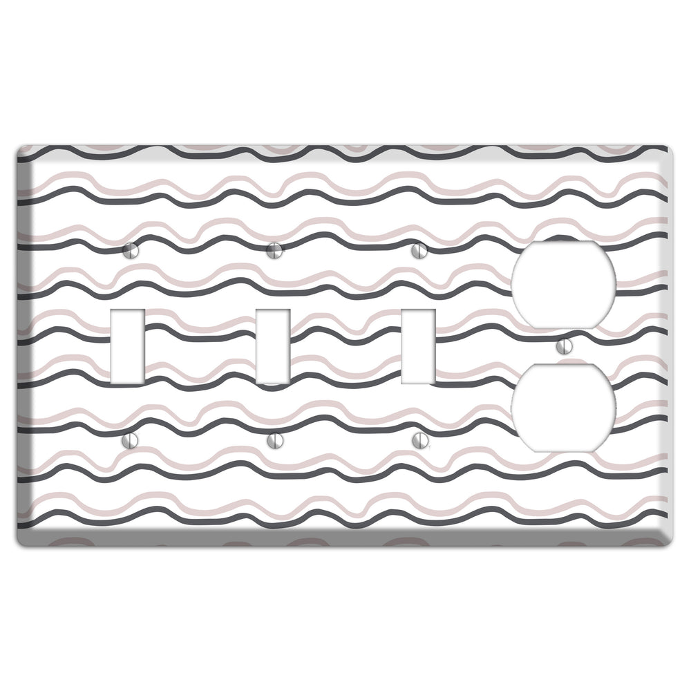 Abstract 30 3 Toggle / Duplex Wallplate