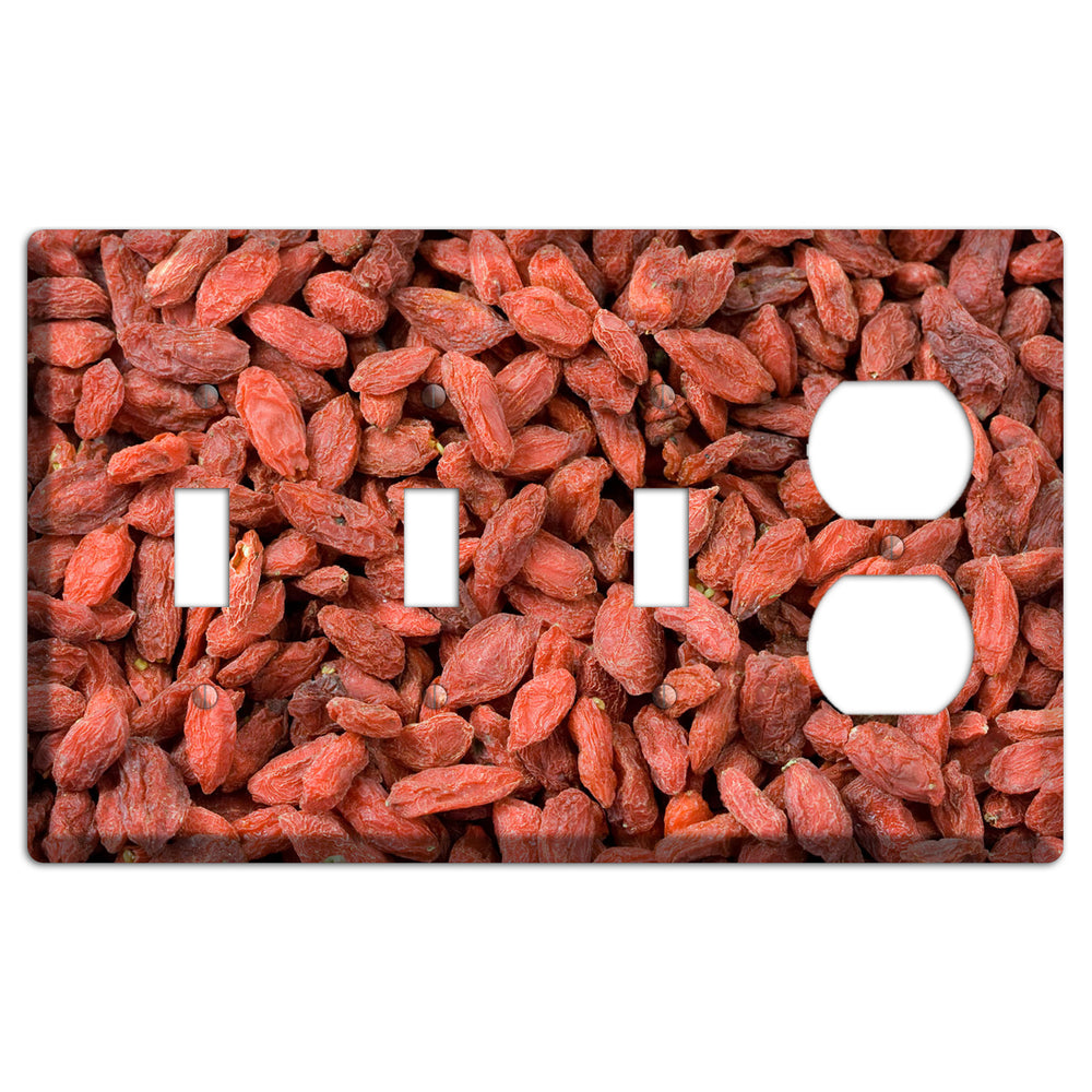Goji Berries 3 Toggle / Duplex Wallplate