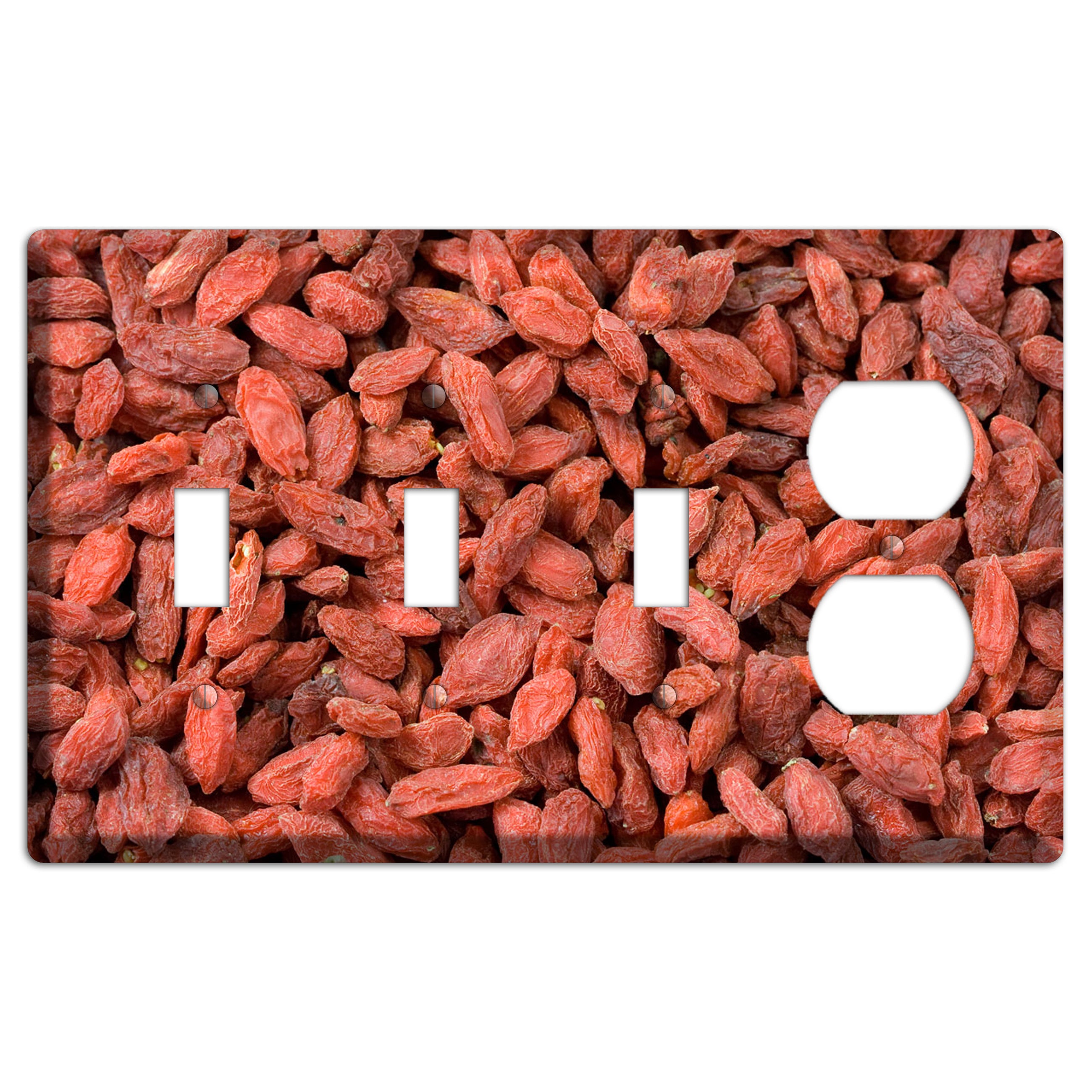 Goji Berries 3 Toggle / Duplex Wallplate