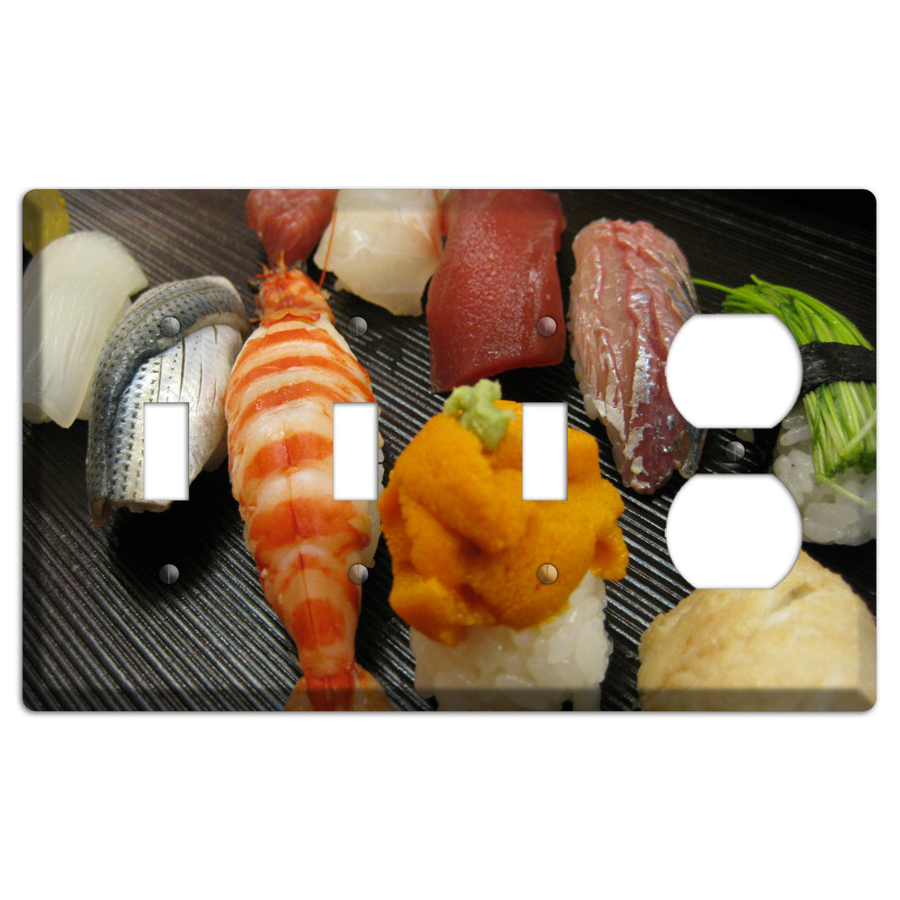 Sushi 3 Toggle / Duplex Wallplate