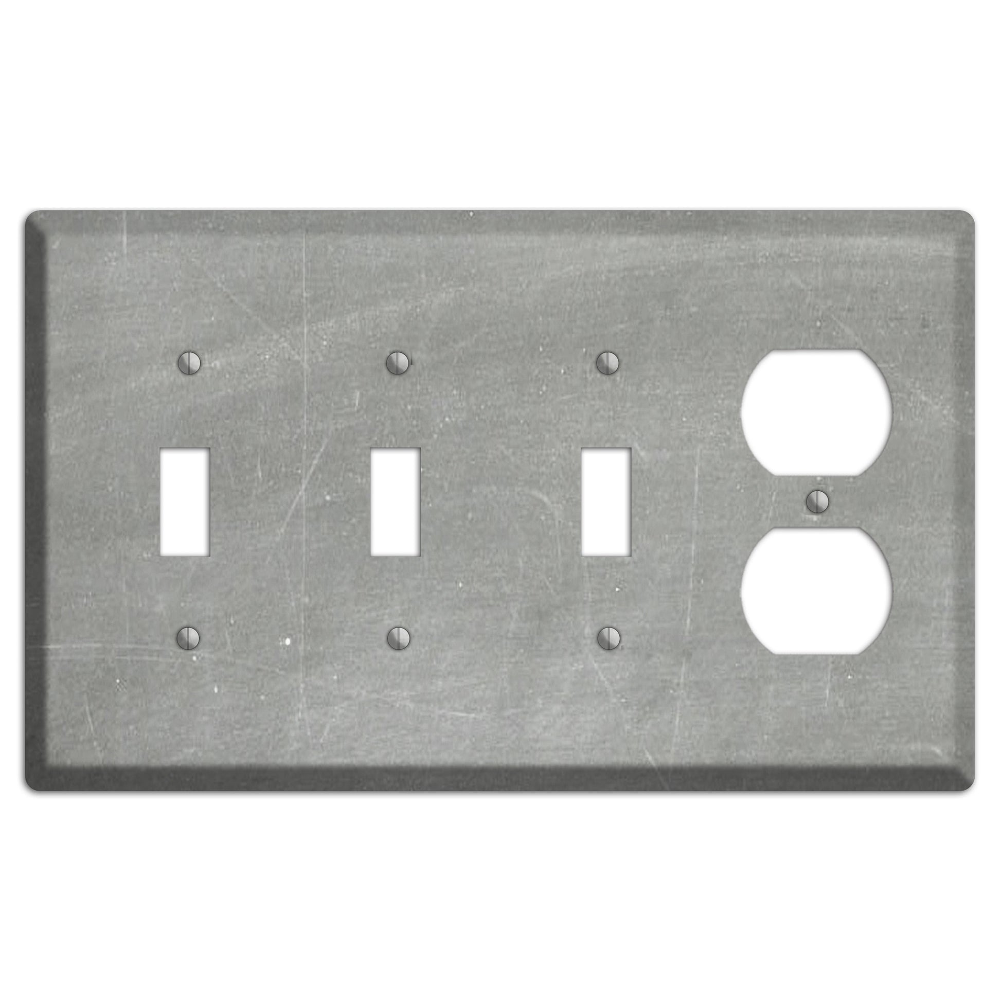 Chalk Light Green 3 Toggle / Duplex Wallplate