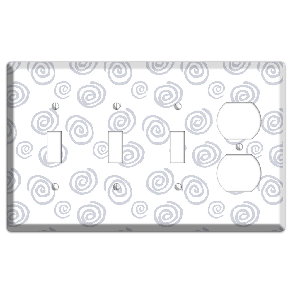 Abstract 11 3 Toggle / Duplex Wallplate