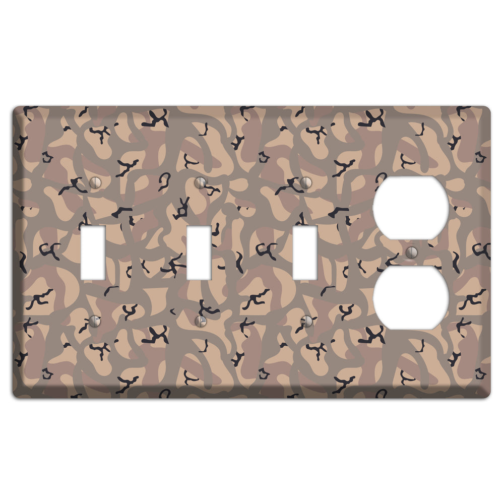 Urban Tracks Camo 3 Toggle / Duplex Wallplate