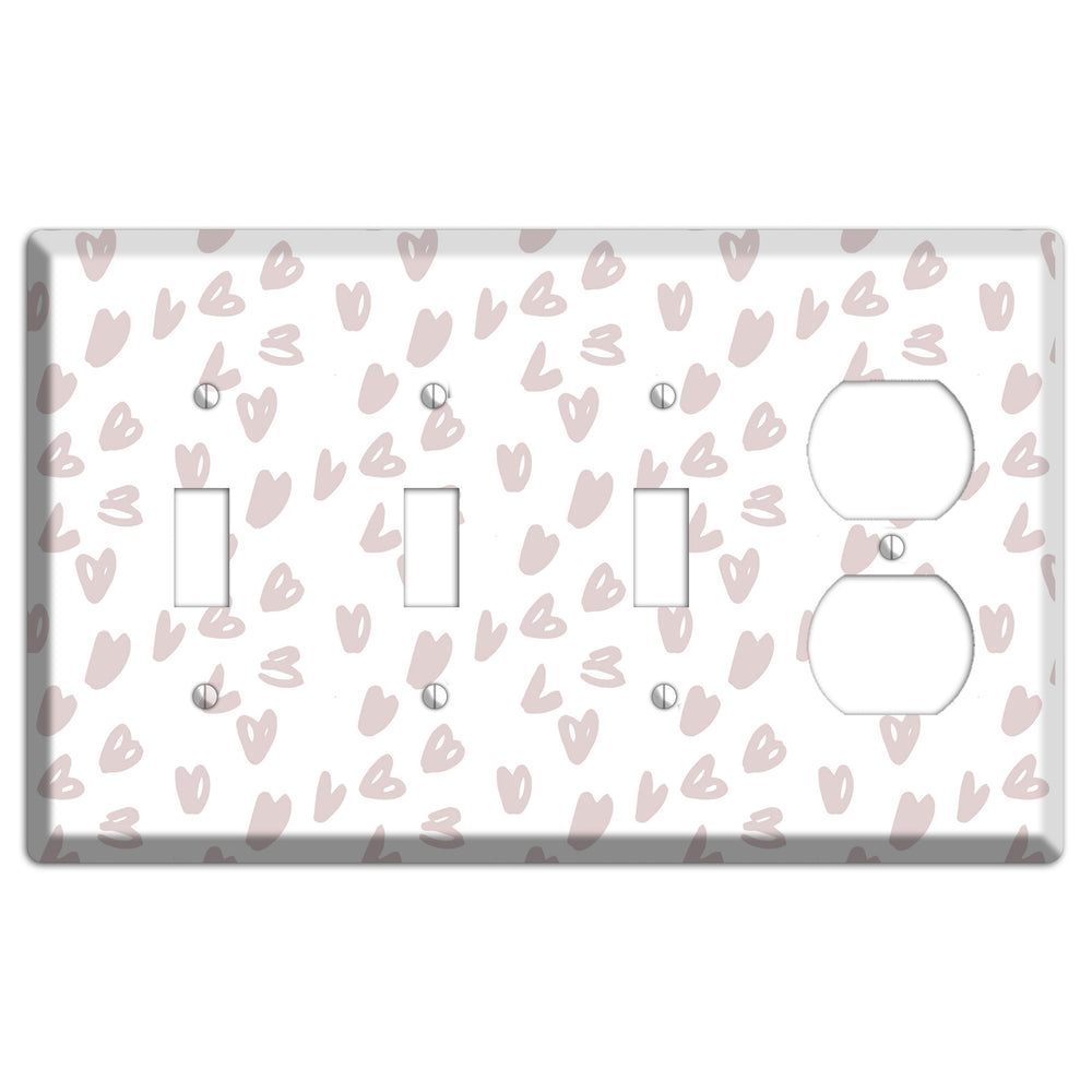 Abstract 21 3 Toggle / Duplex Wallplate