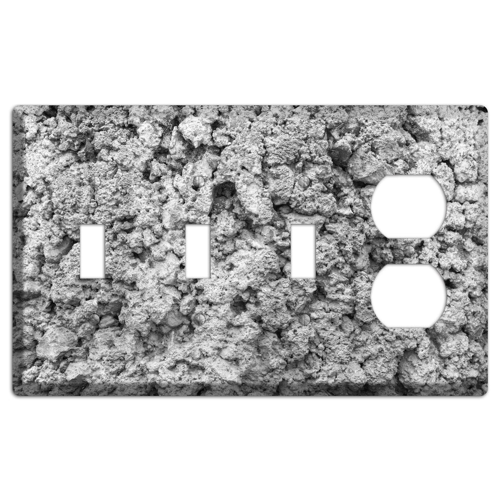 Plaster 9 3 Toggle / Duplex Wallplate