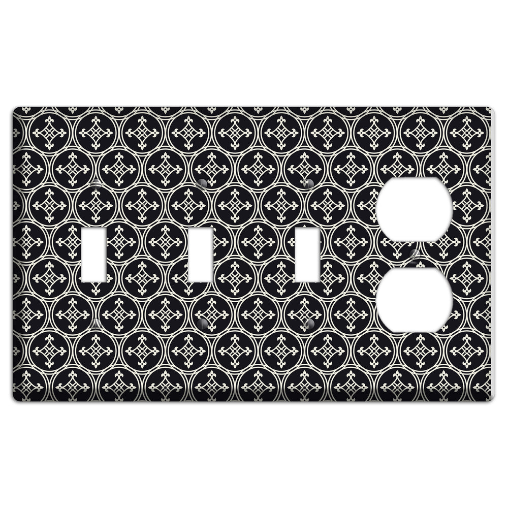 Moroccan 15 3 Toggle / Duplex Wallplate