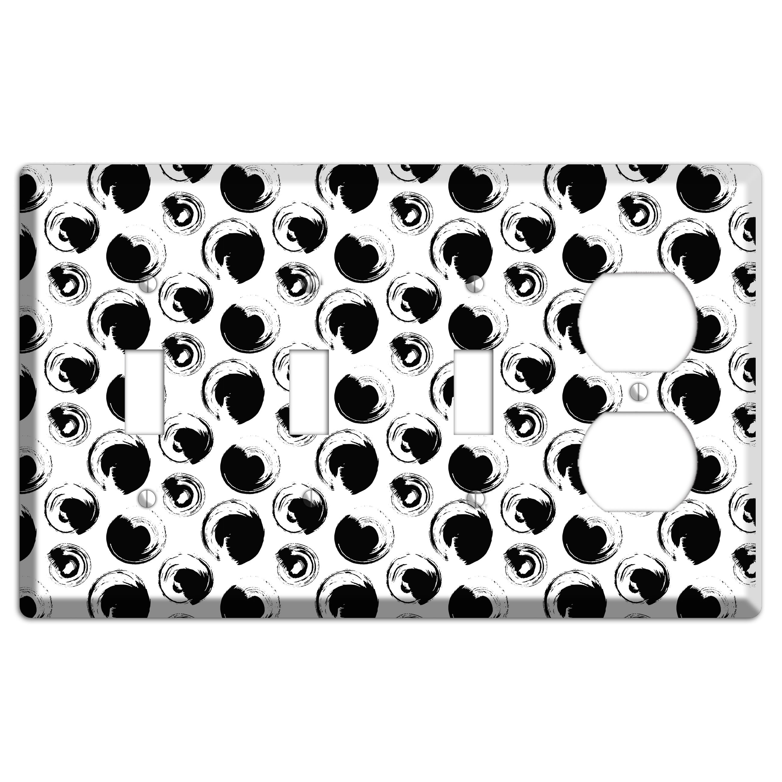 Ink Drops 1 3 Toggle / Duplex Wallplate