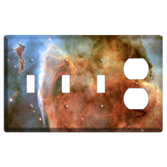 Carina Nebula 3 Toggle / Duplex Wallplate