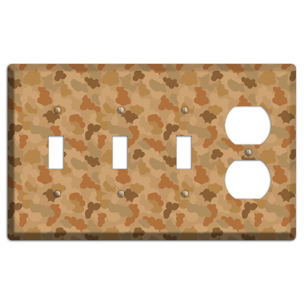 Clouds Camo 3 Toggle / Duplex Wallplate