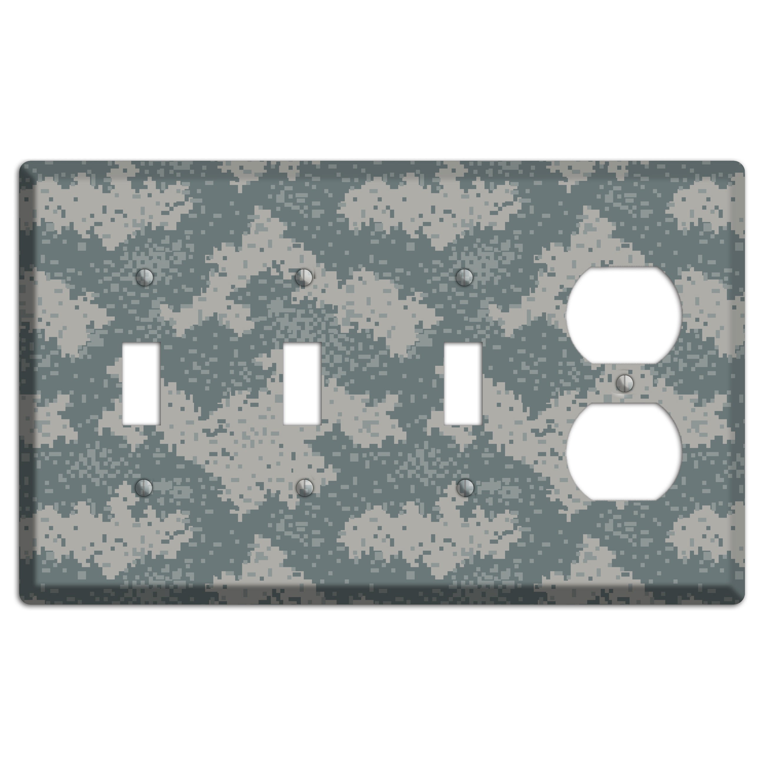 UCP 2004 Camo 3 Toggle / Duplex Wallplate