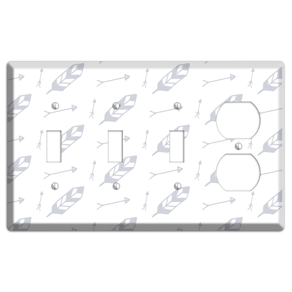 Abstract 22 3 Toggle / Duplex Wallplate
