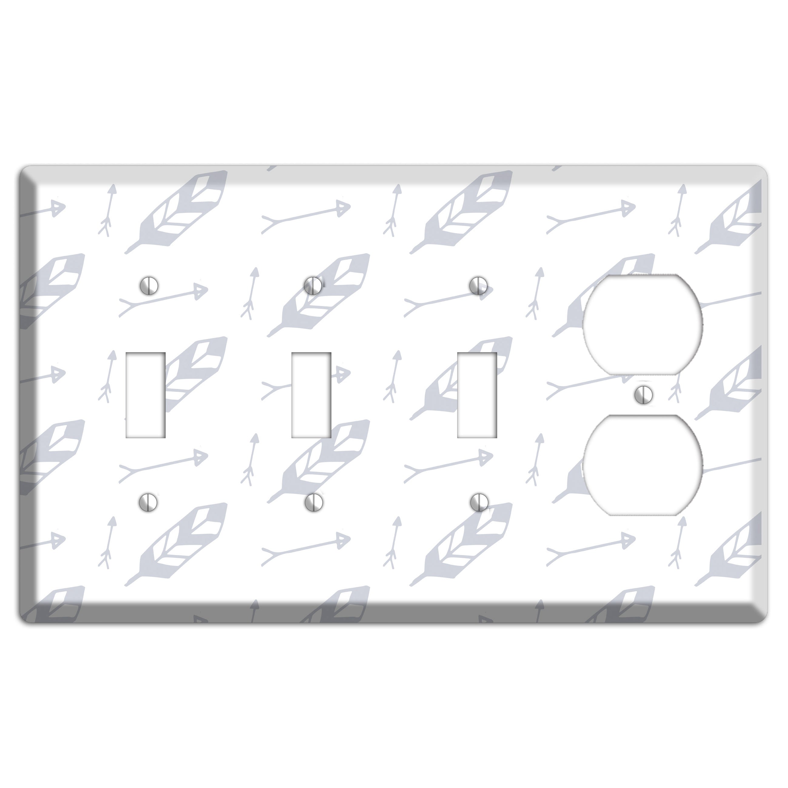 Abstract 22 3 Toggle / Duplex Wallplate