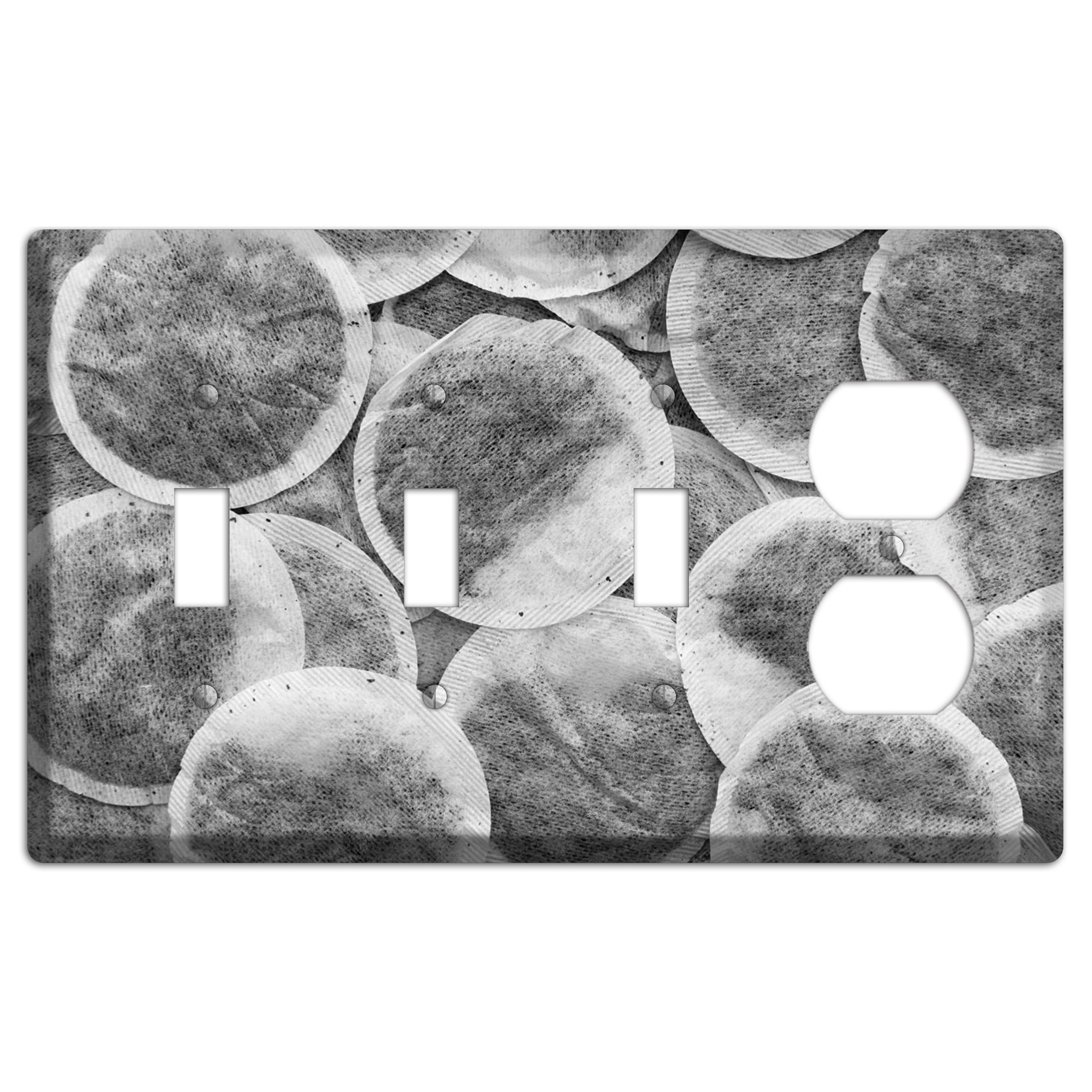 Coffee Pods 3 Toggle / Duplex Wallplate