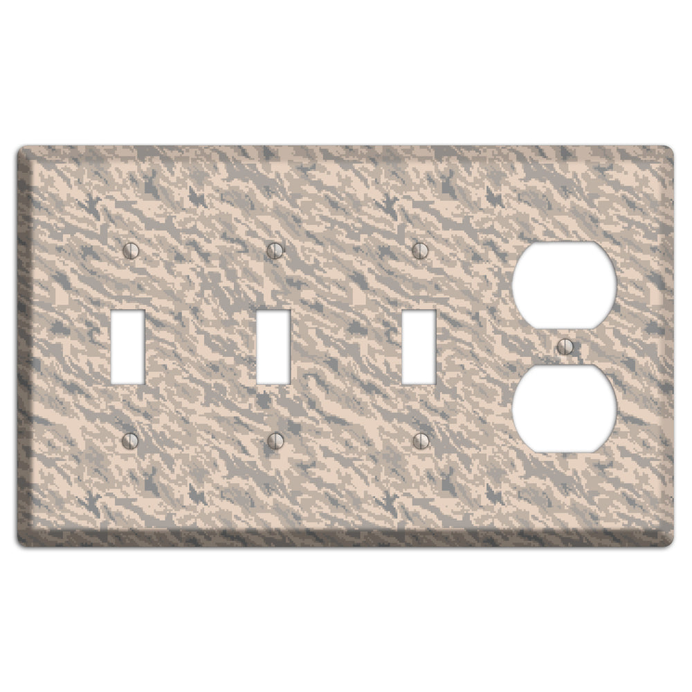 UCAF Tiger Stripe 2 Camo 3 Toggle / Duplex Wallplate