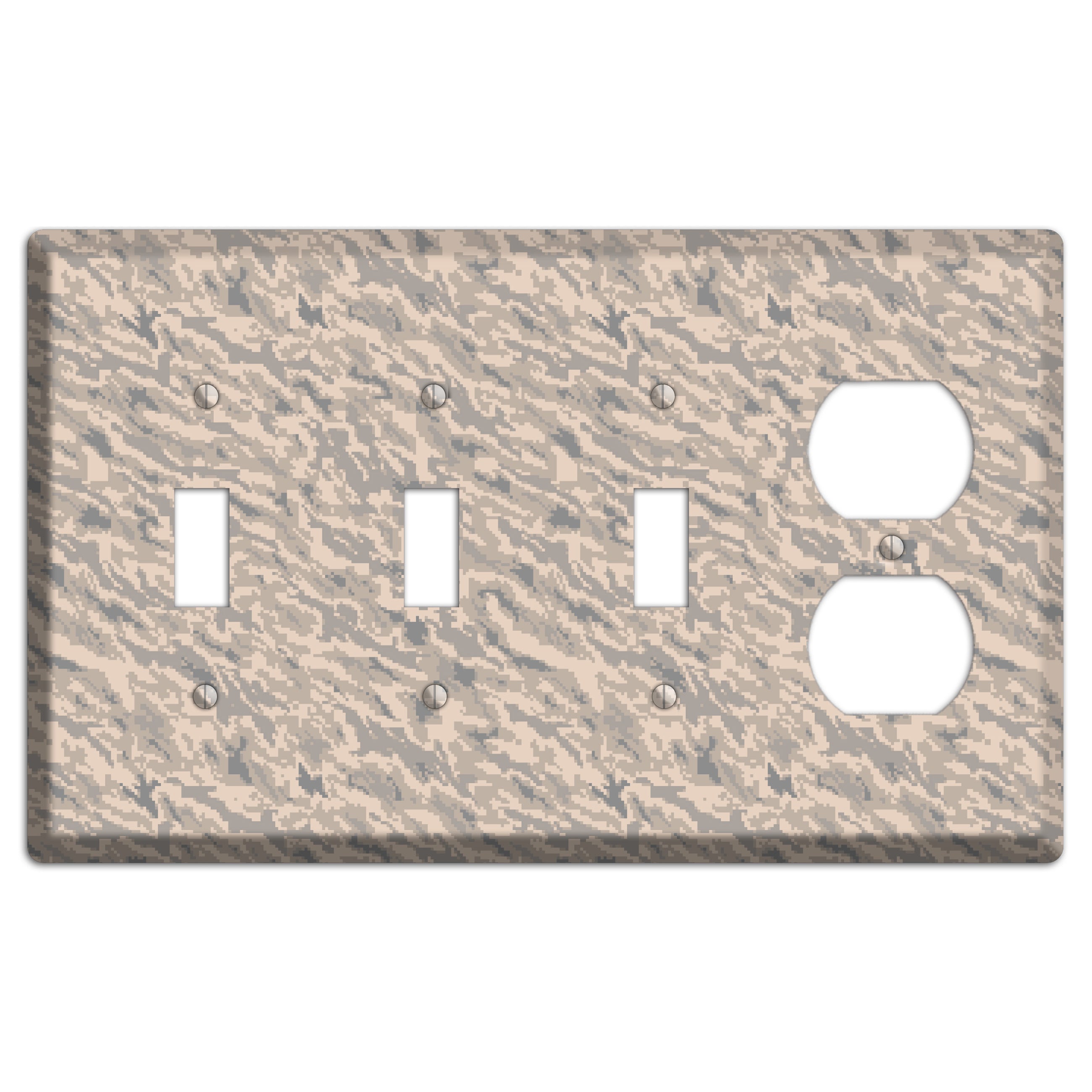 UCAF Tiger Stripe 2 Camo 3 Toggle / Duplex Wallplate
