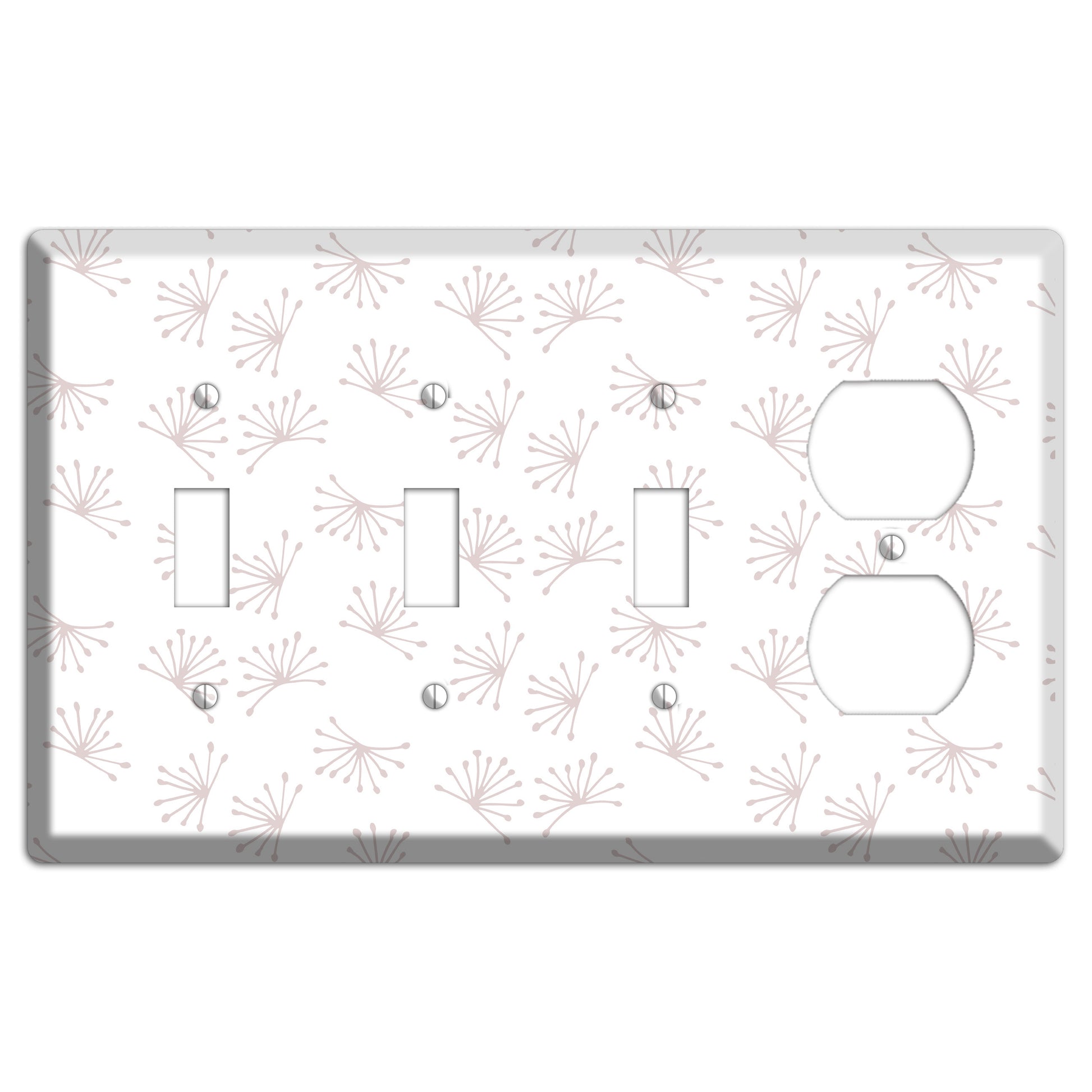 Abstract 2 3 Toggle / Duplex Wallplate