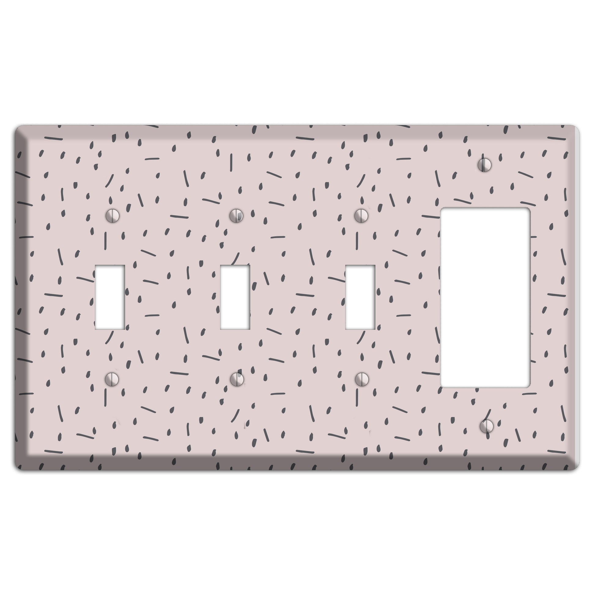 Abstract 18 3 Toggle / Rocker Wallplate