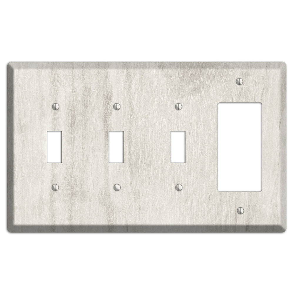 Kangaroo Antique 3 Toggle / Rocker Wallplate
