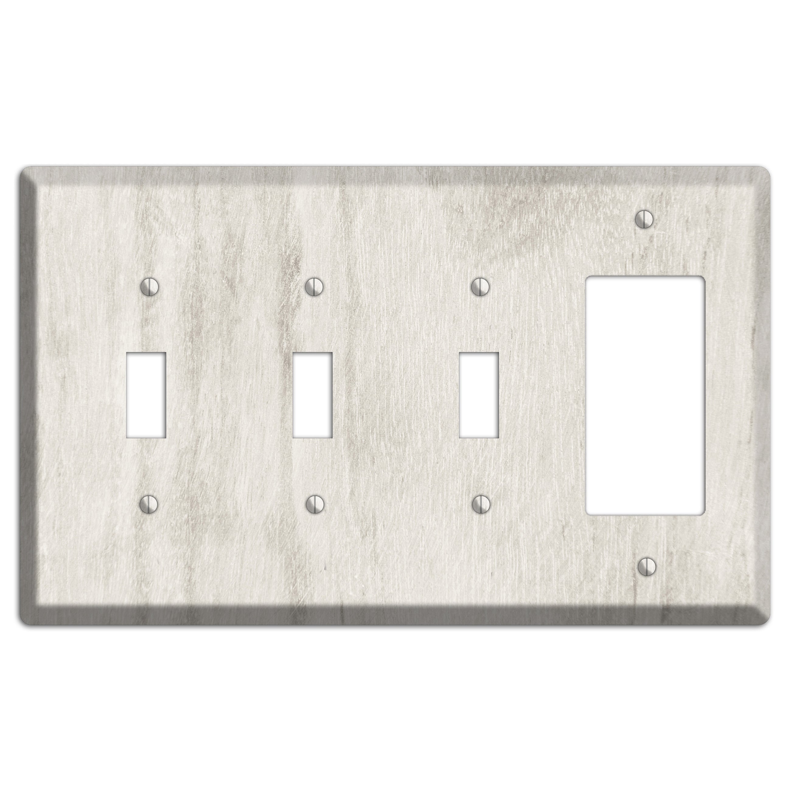 Kangaroo Antique 3 Toggle / Rocker Wallplate